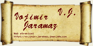 Vojimir Jaramaz vizit kartica
